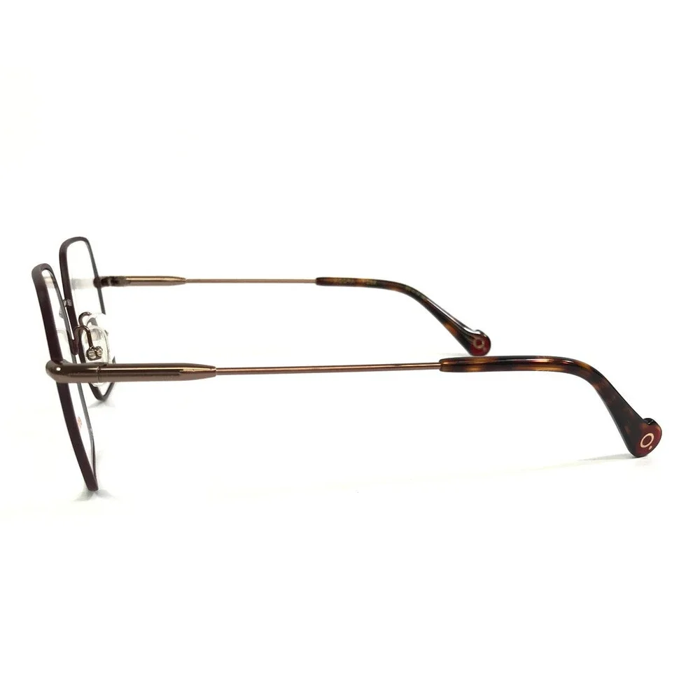 Etnia Barcelona Eyeglasses Frames AGORA RGBX Rose Gold Bordeaux Red 53-19-140
